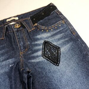 LIKE NEW REQUEST STRAIGHT CROP JEANS 7/28x24 ⭐️